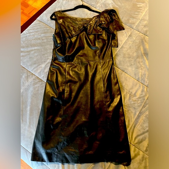 Rare Prada Leather dress - Picture 3 of 4